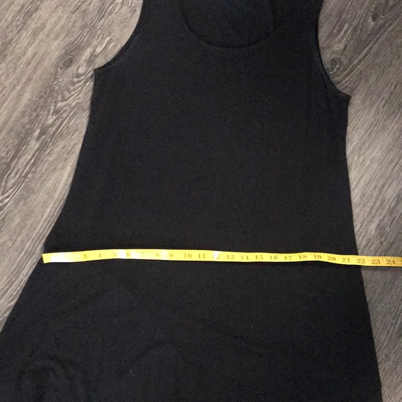 Peter nygard black comfy long angled dress (265) - Picture 12 of 14